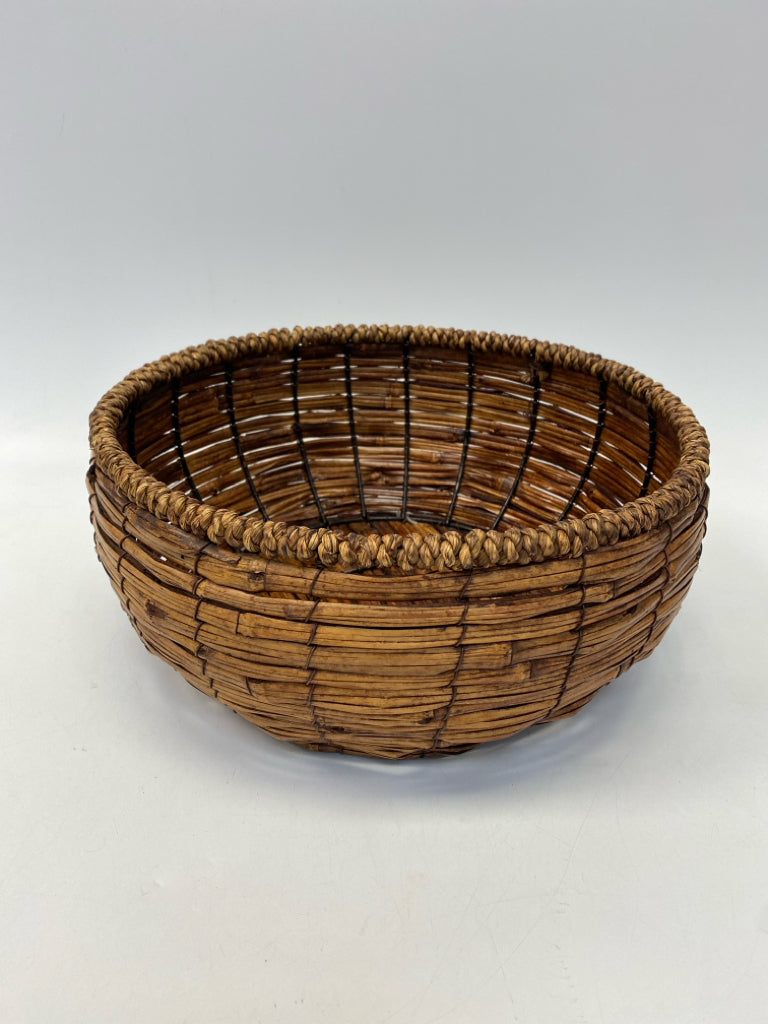 Brown Woven Basket