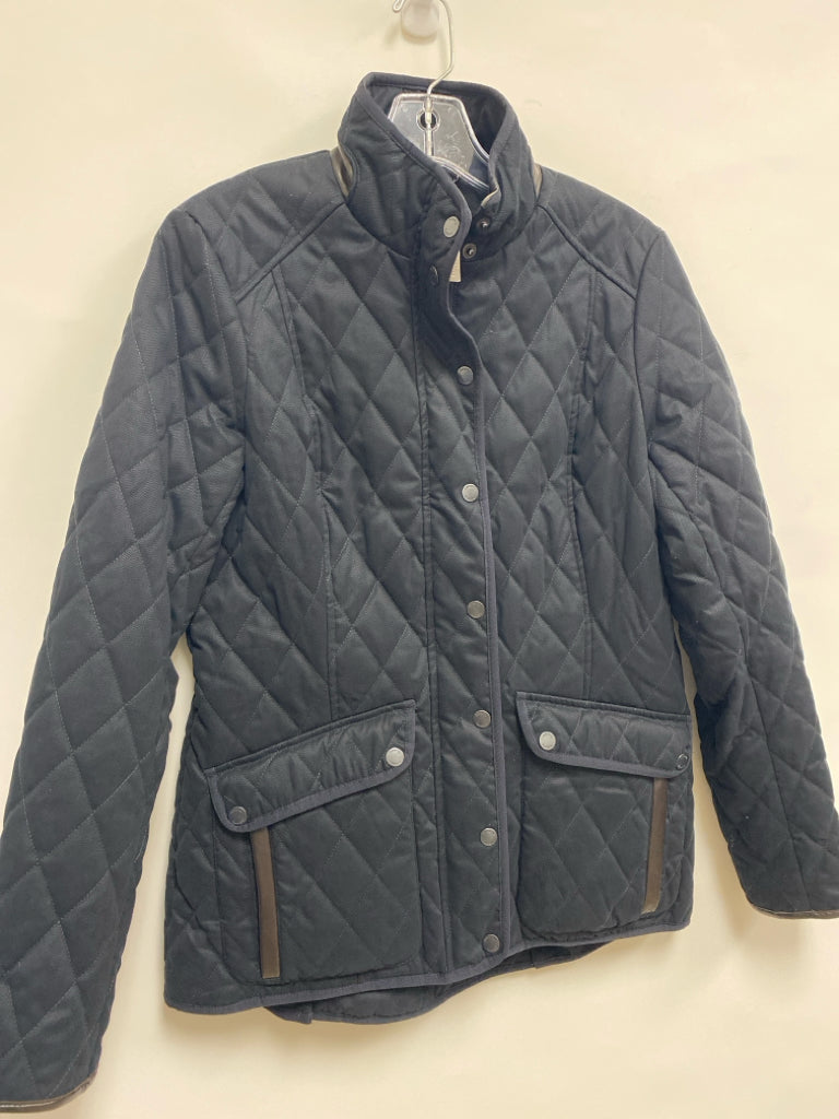 Dubarry of Ireland Size 36 Black Quilted Zip Down Ladies Jacket