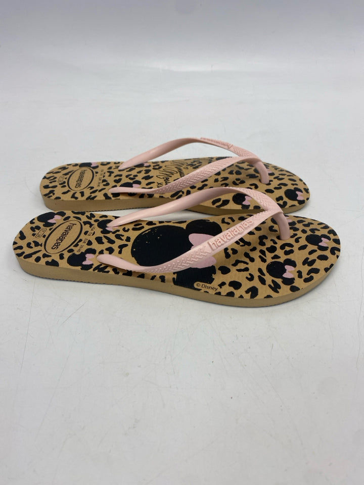 Havaianas Size 7/8 Minnie Flip Flops