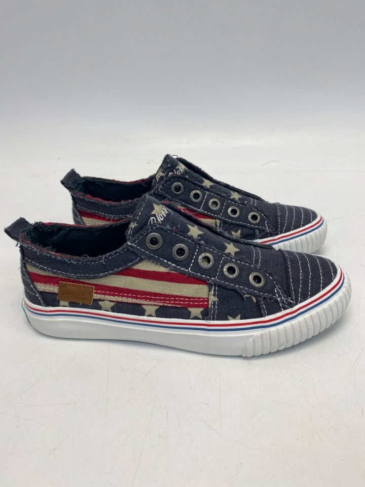 Blowfish US Shoe Size 5 Dark Blue Red/Tan Stars/Stripes Sneakers