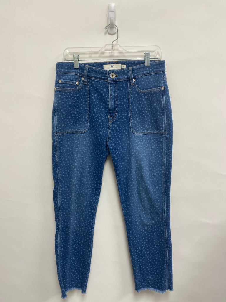 Vineyard Vines Size 30 Denim Stars Cropped Ladies Jeans