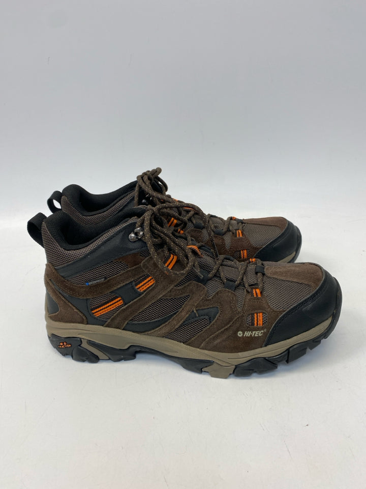 US Shoe Size 12 Brown Lace-Up Men&