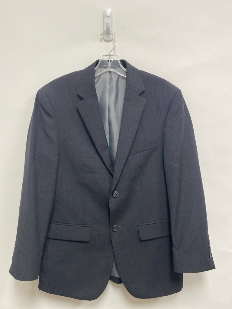 PRONTO UOMO Size 38S Charcoal Wool Blend Men&