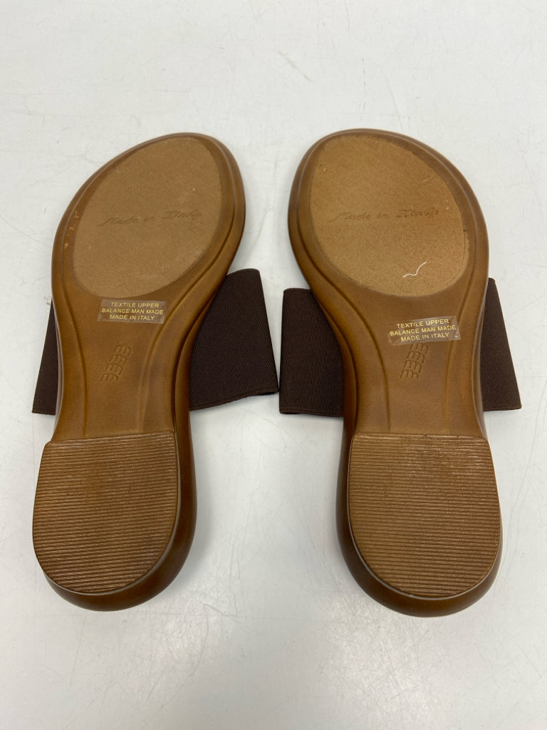 NWT ItalianShoemaker  Size 7 Brown Sandals