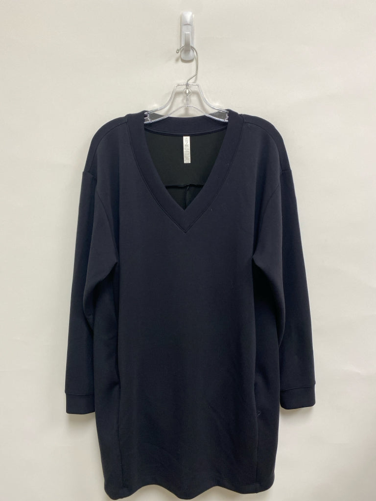 Zella Size M Black Long Sleeve Athletic Dress
