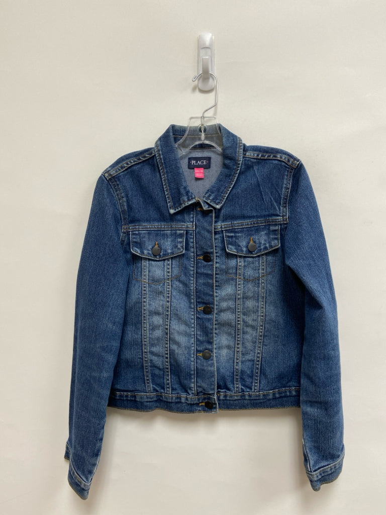 The Place SIZE 16 Blue Denim Buttons Girl&