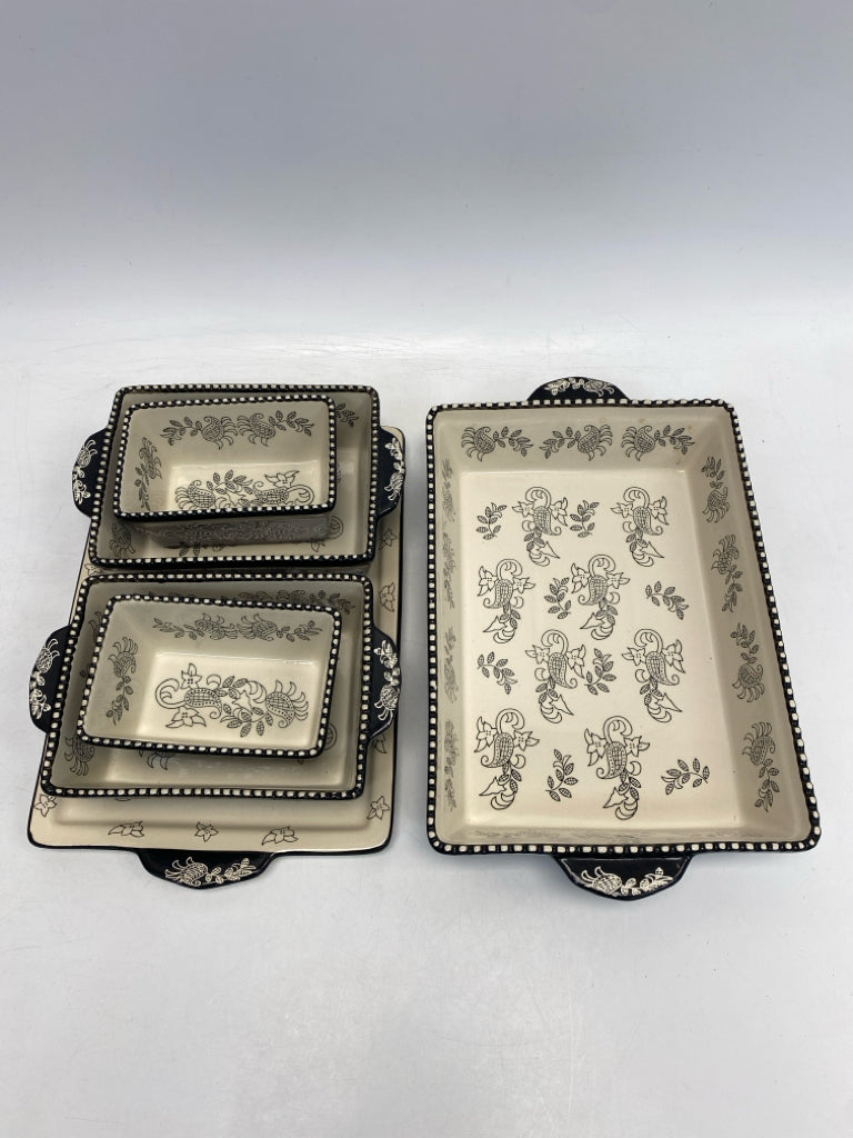 Black Cream Bakeware