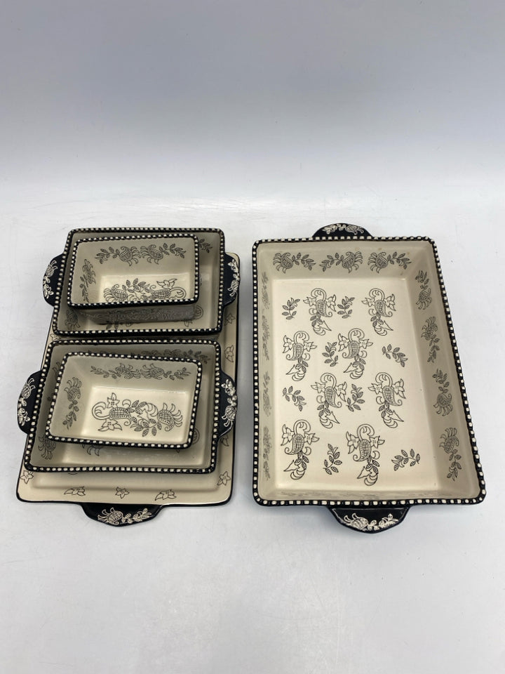Black Cream Bakeware