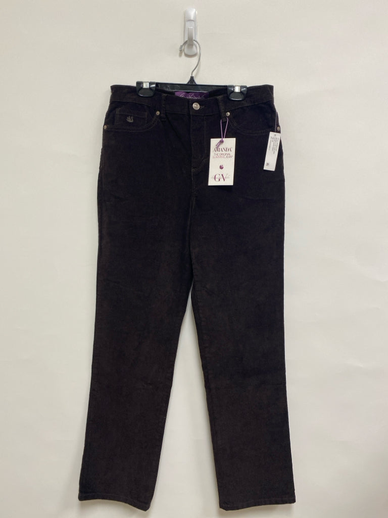 NWT G. Vanderbilt Size 8P Espresso Petite Pants
