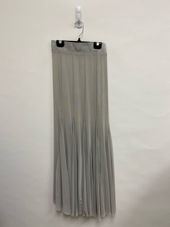 Free People Size S Gray Sheer Ladies Skirt