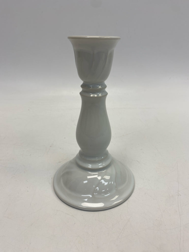 Noritake White Stoneware Candleholder(s)