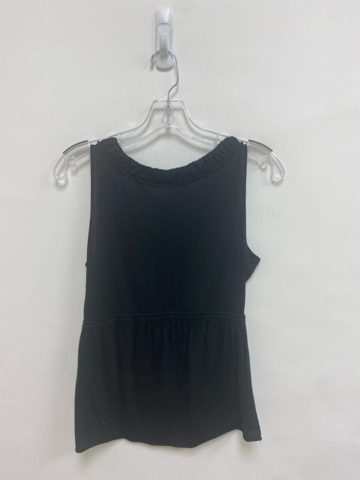 Deletta Size M Black Tank Ladies Top