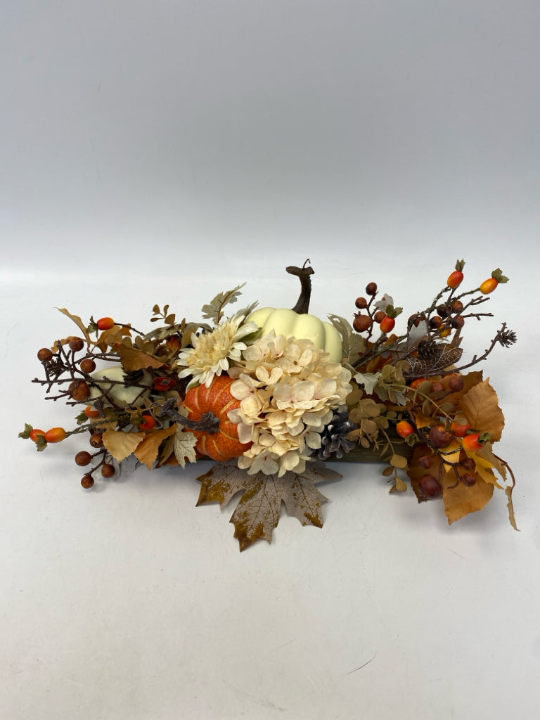 NWT Brown Cream Pumpkin Fall