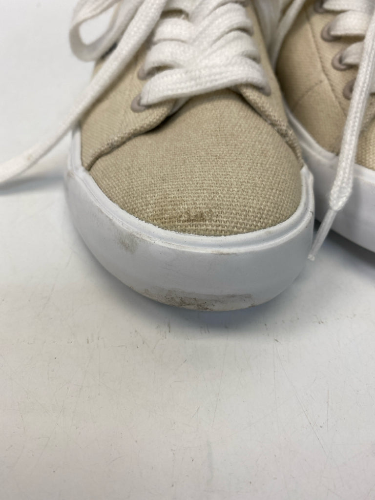 Polo SIZE 12 Tan Navy Lace-Up Boy&