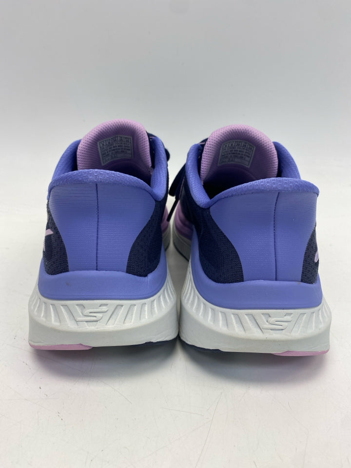 Skechers  Size 9 Navy Lavender Lace-up Sneakers