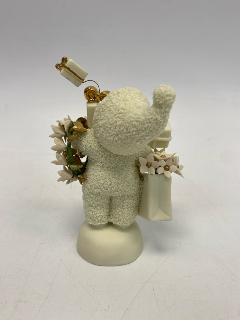 Cream Snowbabies Christmas