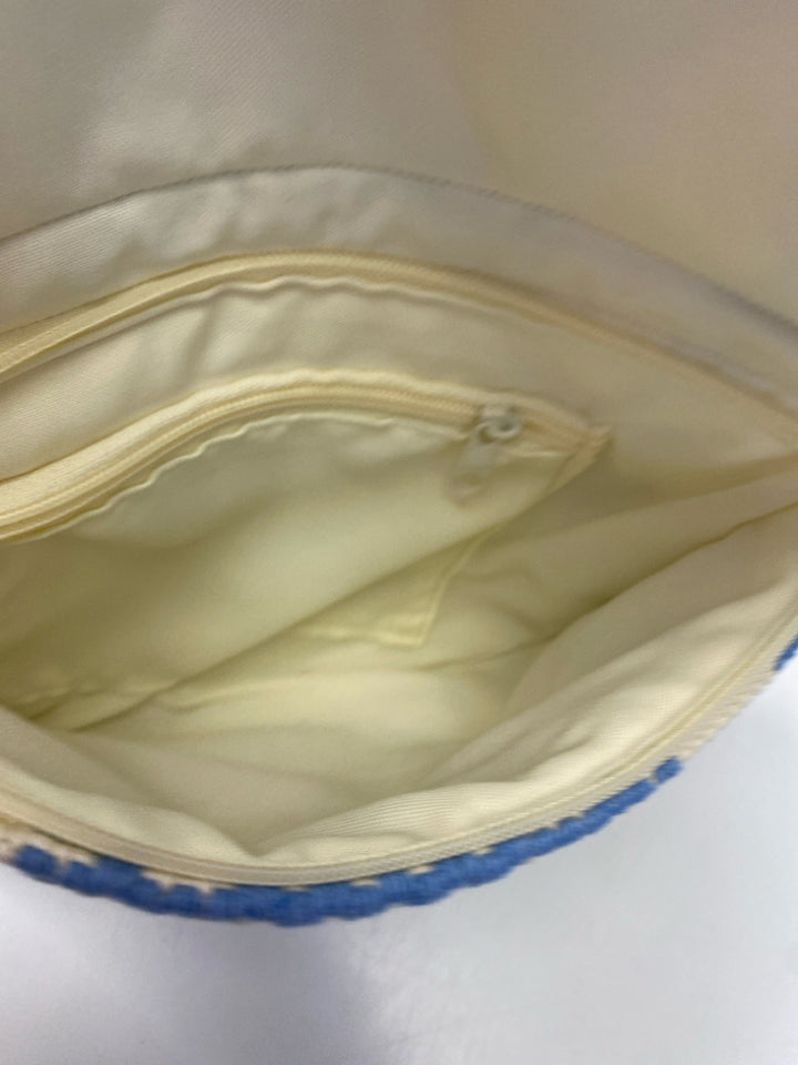 Blue Cream Crossbody