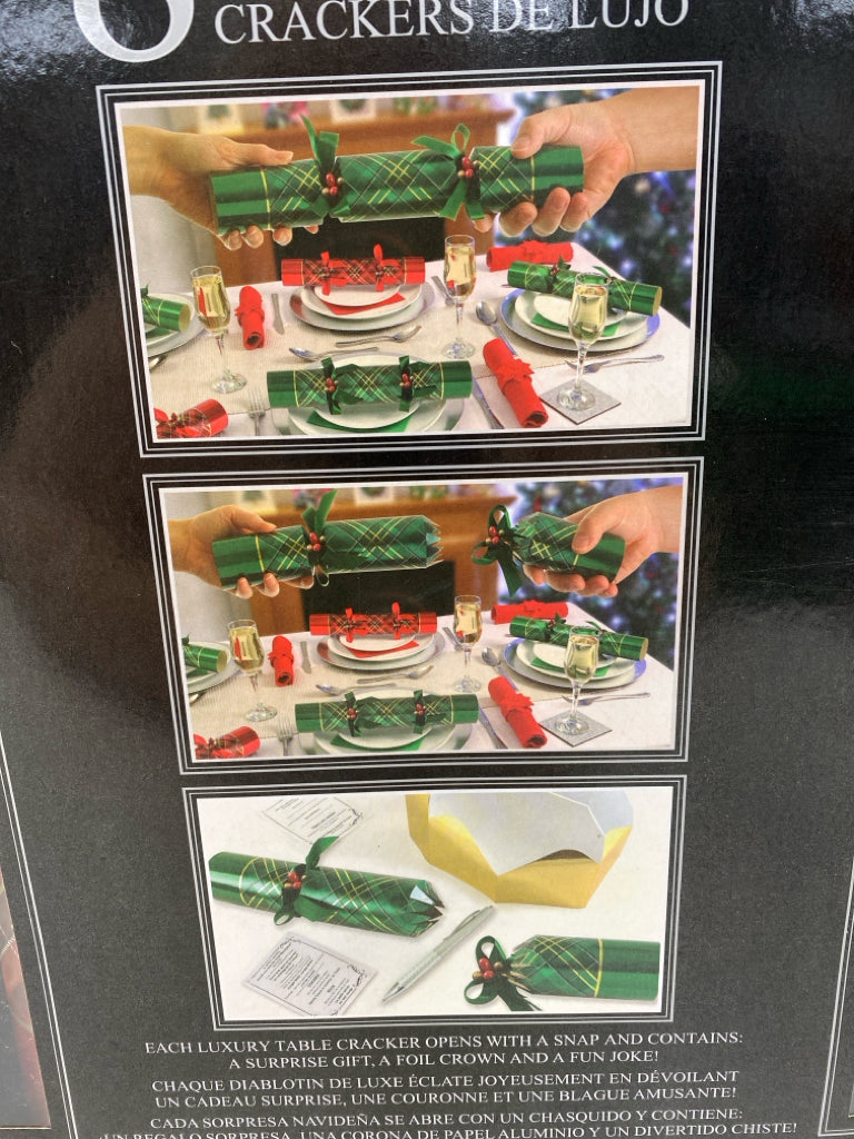 NEW/BOX Red Green Christmas