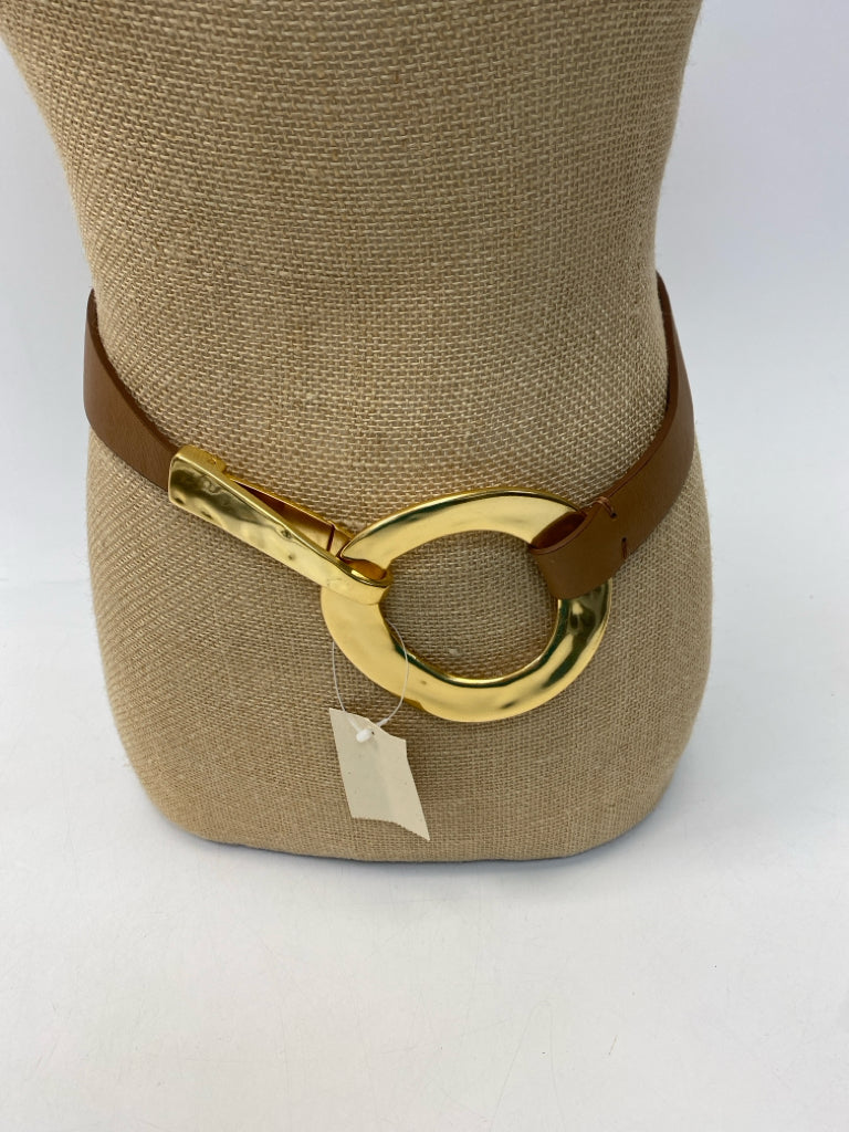 NWT Coldwater Creek Gold Brown Belt
