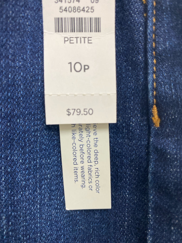 NWT Talbots Size 10P Dark Denim Petite Skirt