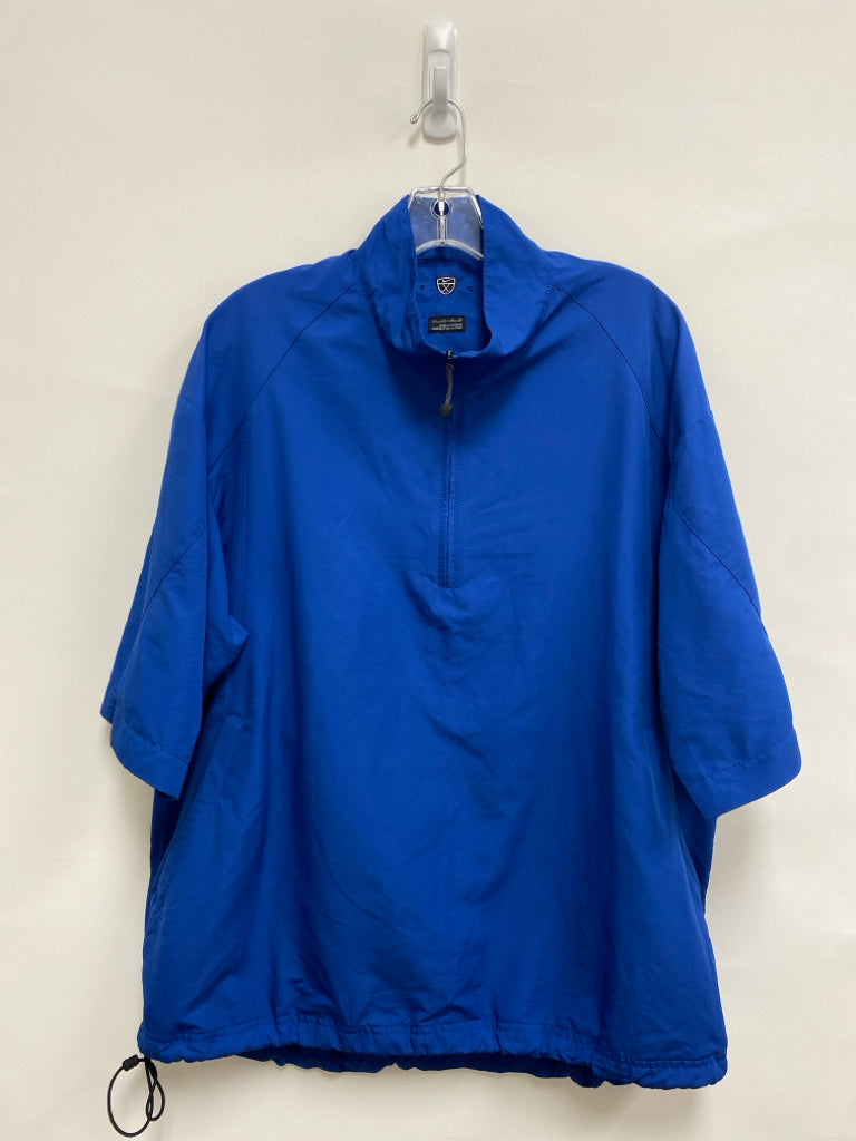 Nike Size L Blue Quarter Zip Men&