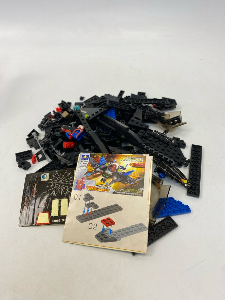 Black Spiderman Blocks