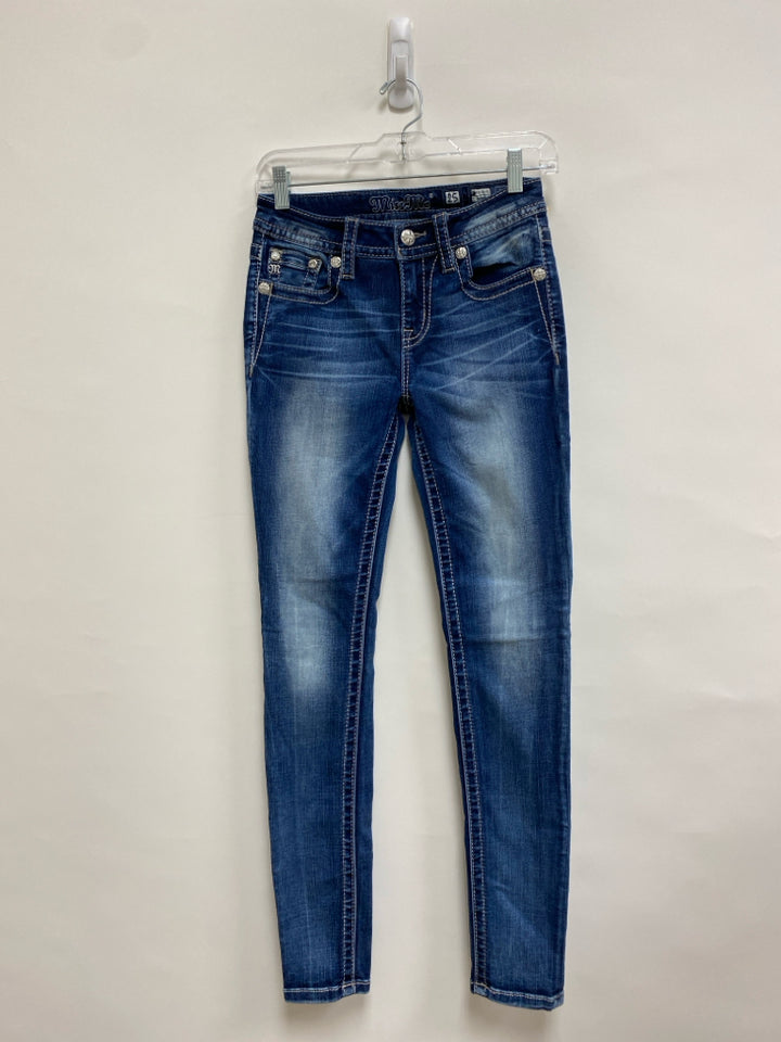 Miss Me Size 25 Faded Denim Ladies Jeans