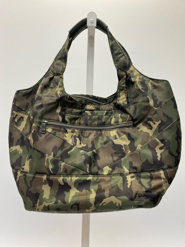 Lug Green Black/Tan Camoflage Duffle Bag
