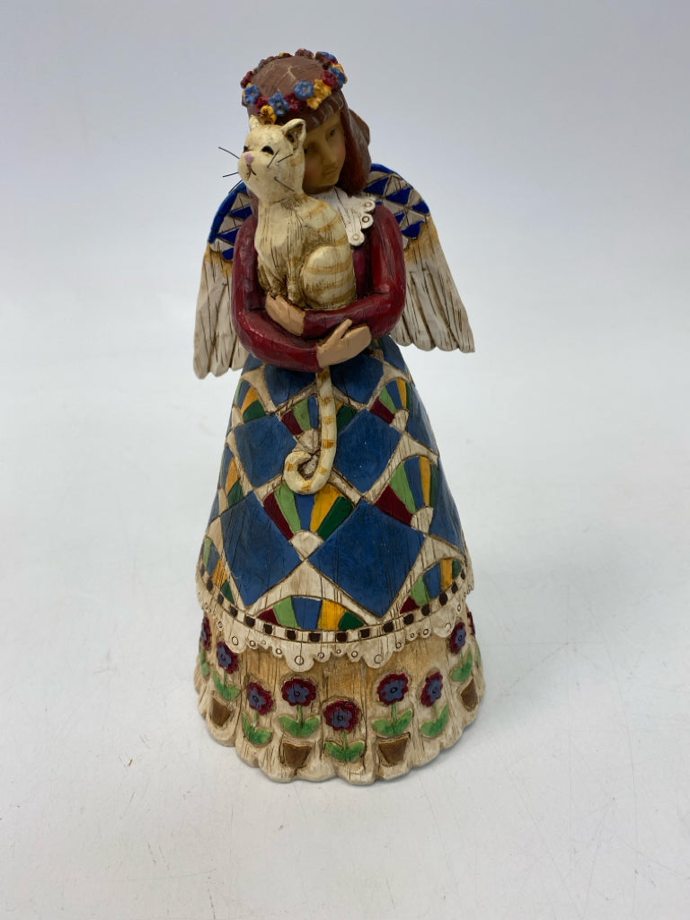 Jim Shore Angel with Cat     B105170