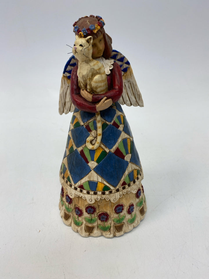 Jim Shore Angel with Cat     B105170