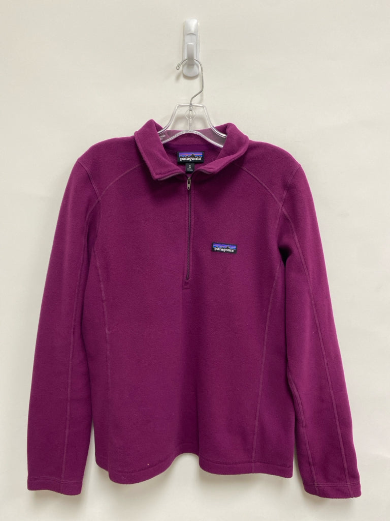 Patagonia Size M Purple Fleece Ladies Pullover