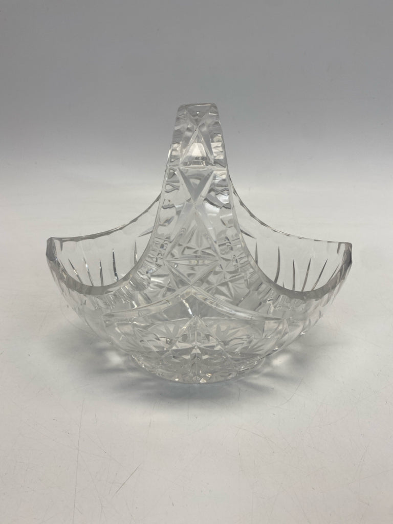 Clear Crystal Basket