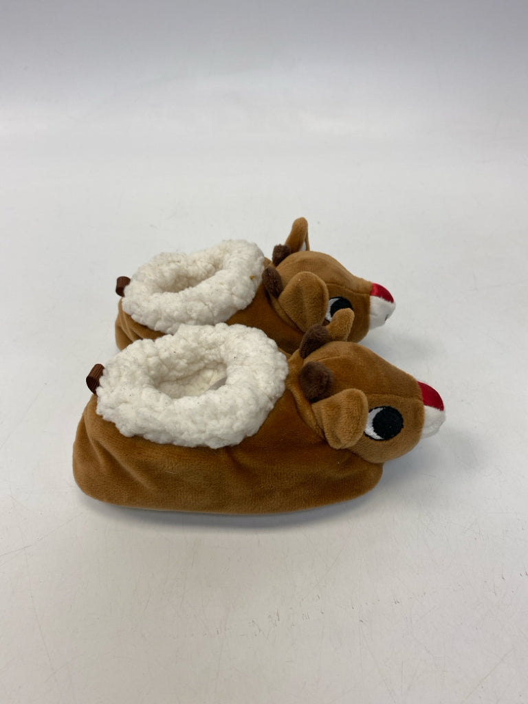 SIZE 12-24M Brown Cream/Red Christmas Boy&
