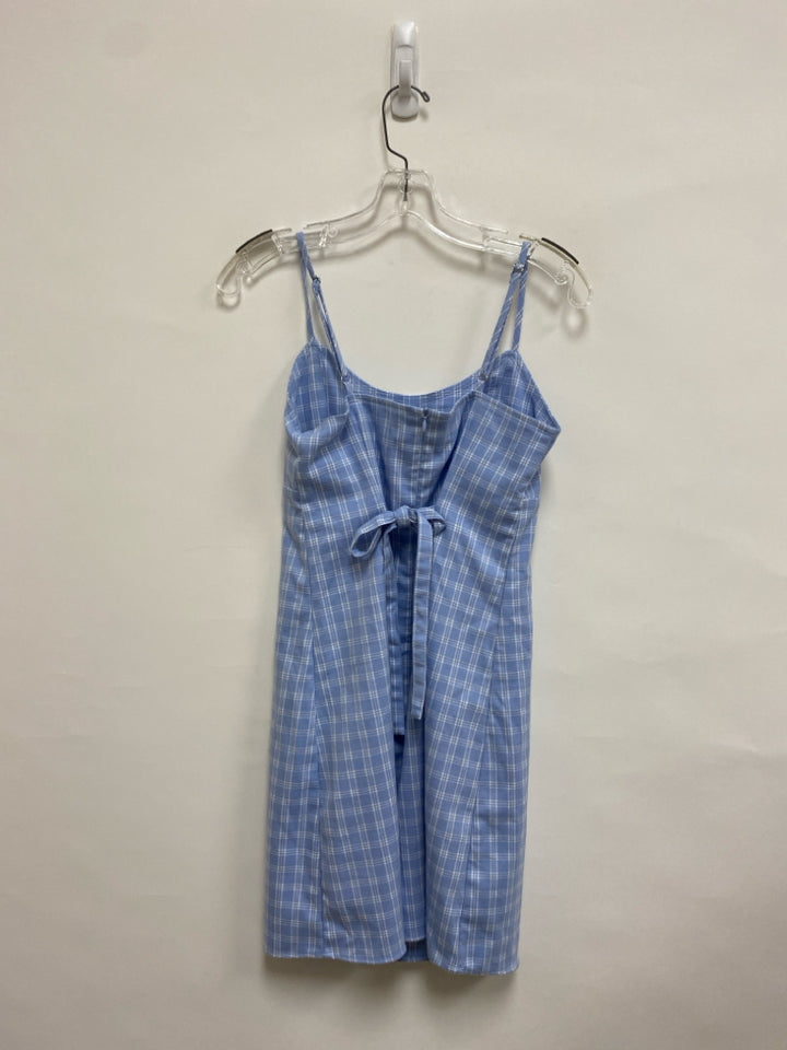 NWT John Galt Size XS Blue White Sleeveless Ladies Dress