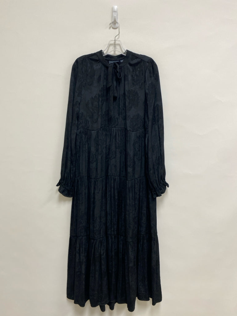 Maeve Size M Black Iridescent Maxi Ladies Dress