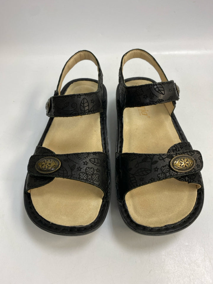 Alegria  Size 36 Black Sandals