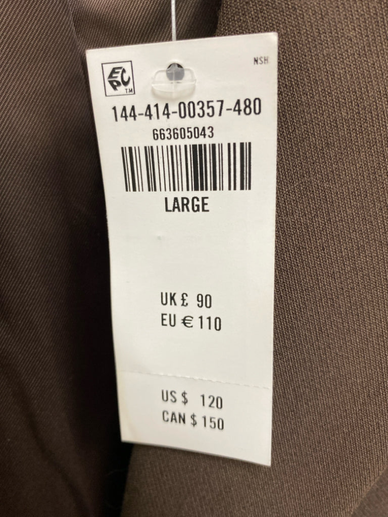 NWT Abercrombie &amp; Fitch Size L Brown Ladies Jacket