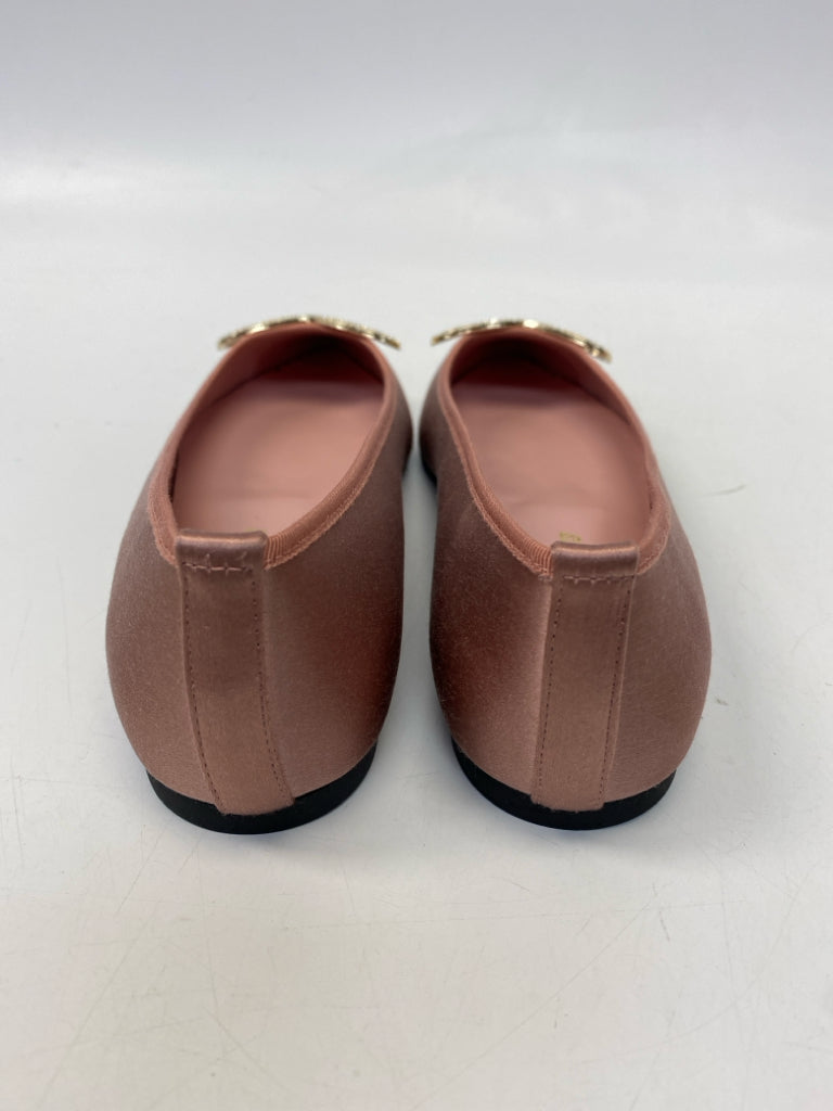 NWOT Pretty Ballerinas  Size 36.5 Pink Rhinestone(s) Flats