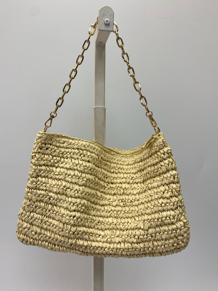 Universal Thread Natural Woven Straw Handbag