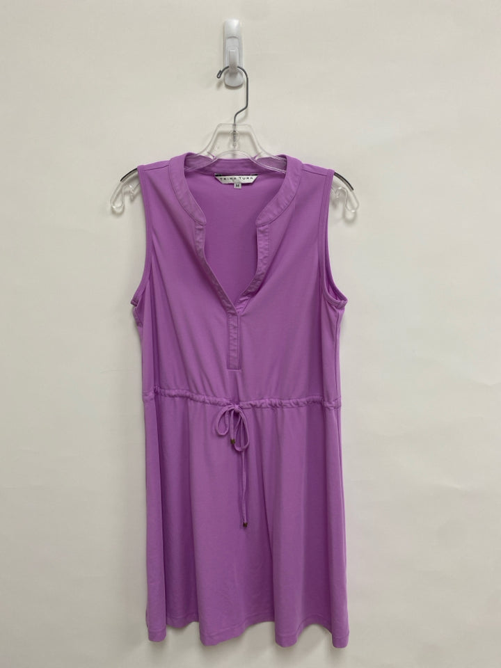 Trina Turk Size M Lilac Sleeveless Ladies Dress