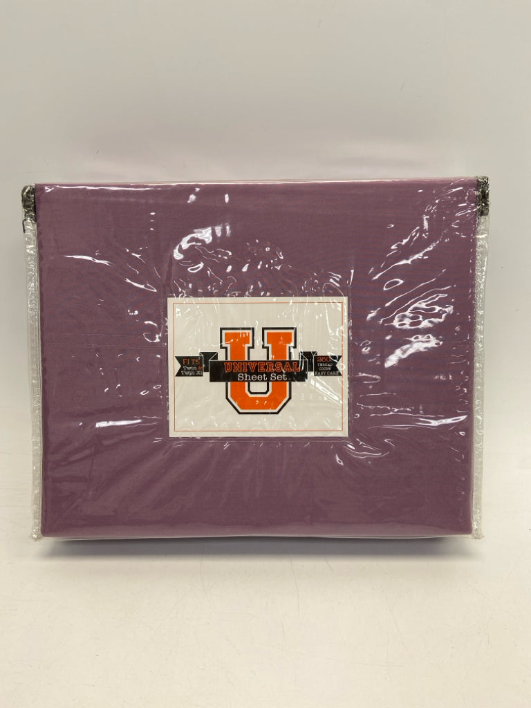 NEW/PKG Dusty Plum Sheets