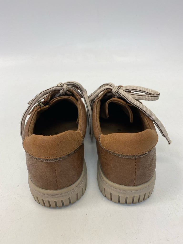Spring Step EU Shoe Size 37 Brown Zipper Sneakers