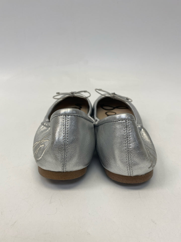 Sam Edelman  Size 9 Silver Flats