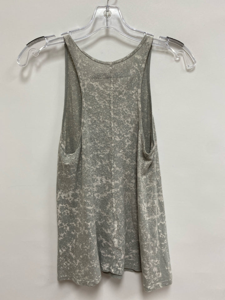 NWT Size XS Seafoam Cream Speckles Tank Ladies Top
