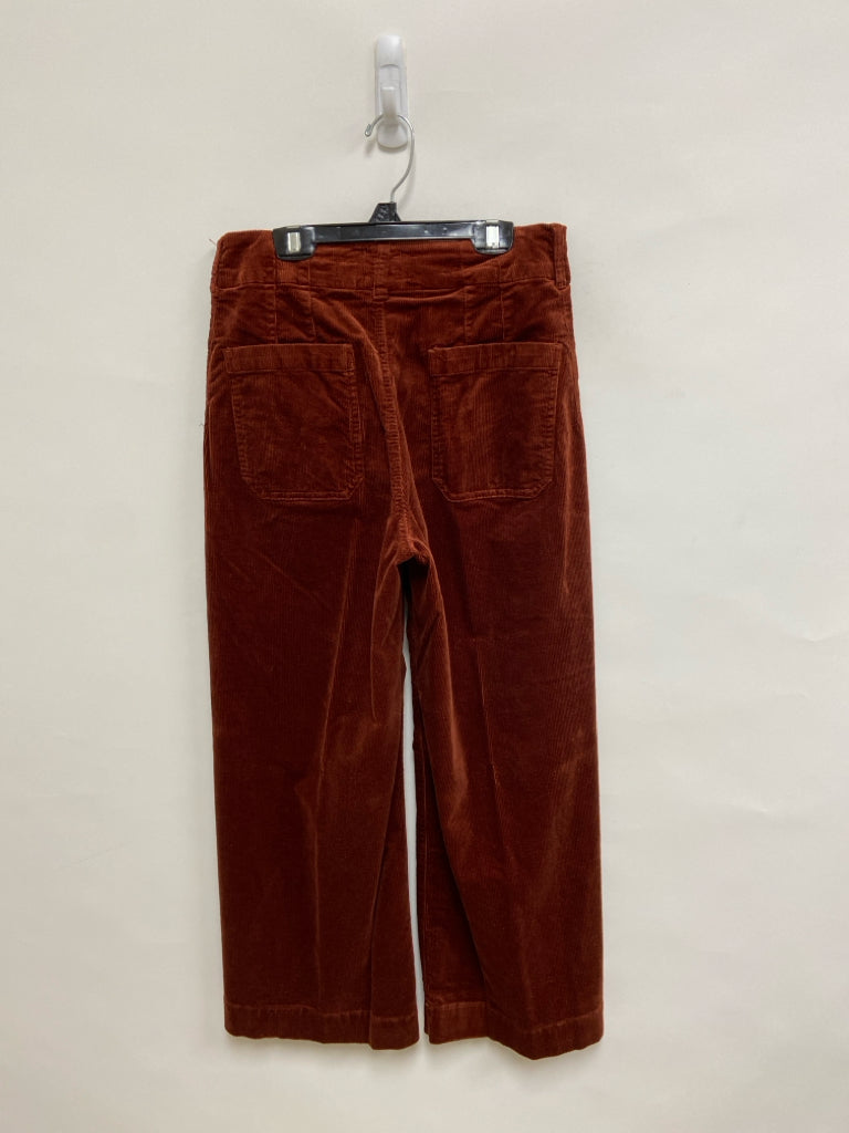 Maeve Size 29 Burnt Orange Corduroy Ladies Pants