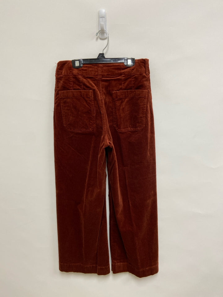 Maeve Size 29 Burnt Orange Corduroy Ladies Pants
