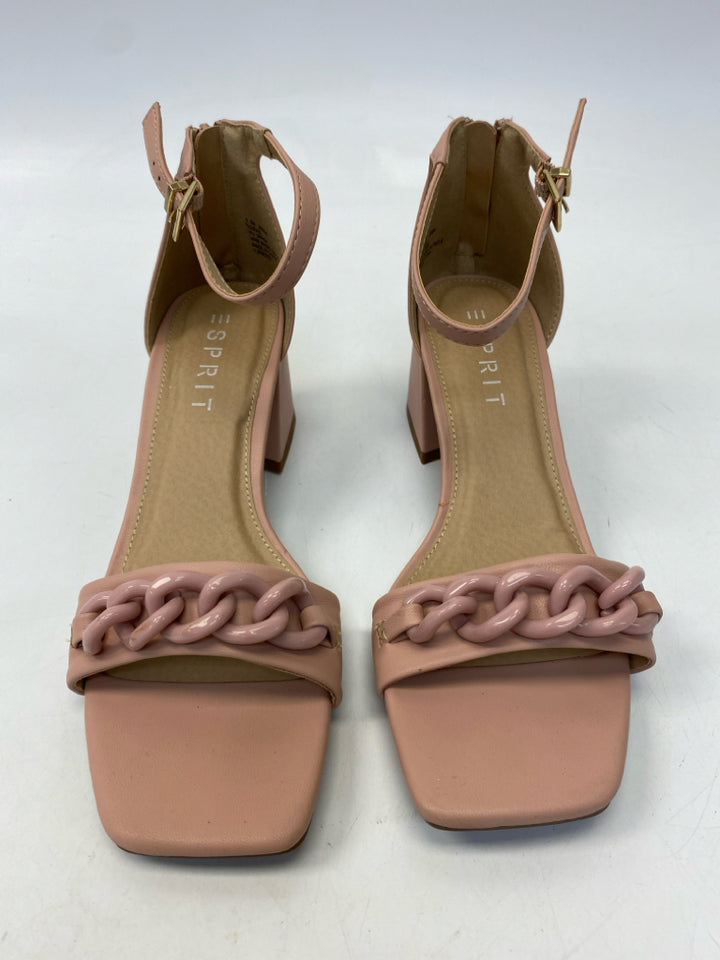 Esprit  Size 7.5 Blush Chain(s) Sandals