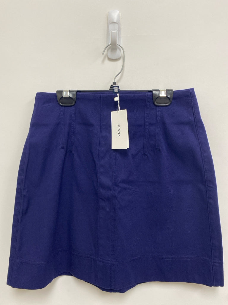 NWT Spanx Size S Navy Twill Ladies Skirt