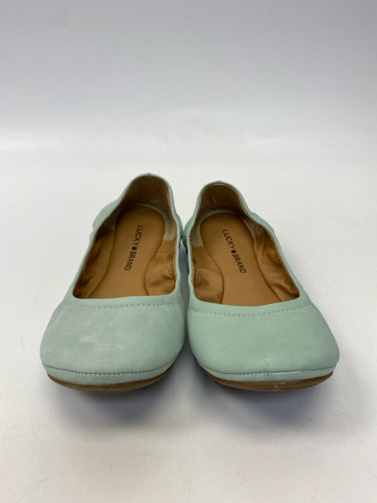 Lucky Brand  Size 8.5 Seafoam Flats