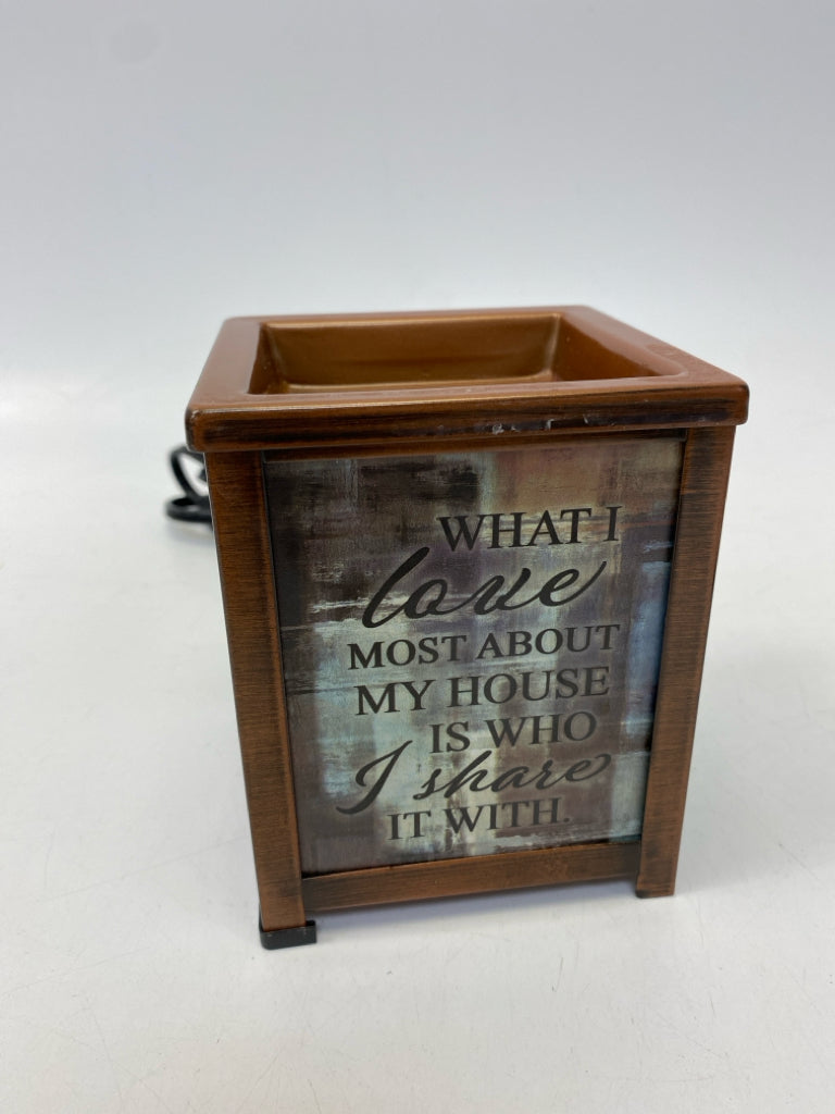Copper Words Candleholder(s)